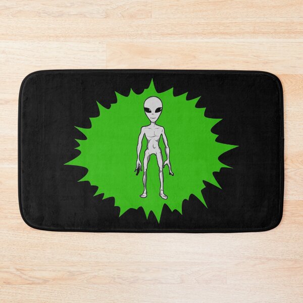 Item preview, Grey Alien Blast Green Plasma ET UFO CE5 designed and sold by AlasAHintStudio.