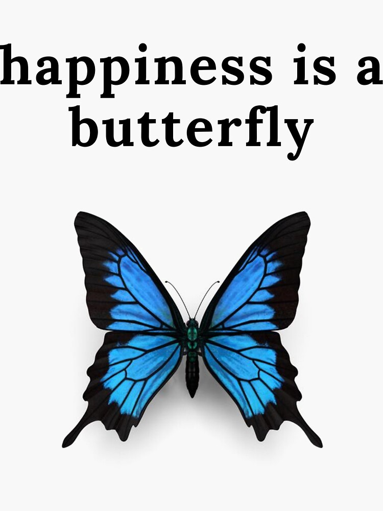 Happiness is a butterfly - Lana Del Rey