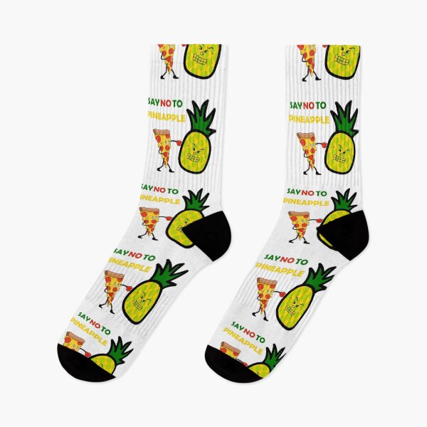 Item preview, PIZZA SAY NO TO PINEAPPLE designed and sold by DomGDesign.