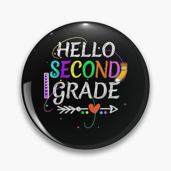 Item preview, Hello Second Grade Fun And Cute Back To School  designed and sold by AdonisShop.