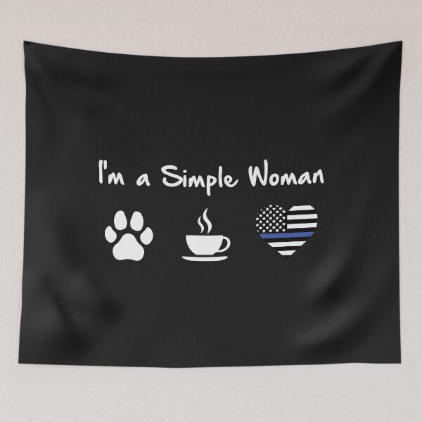 Item preview, I Am A Simple Women Police Officer Long Sleeve designed and sold by kacymmg2.