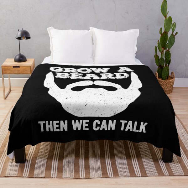 Item preview, Grow A Beard Then We Can Talk designed and sold by P0kker.