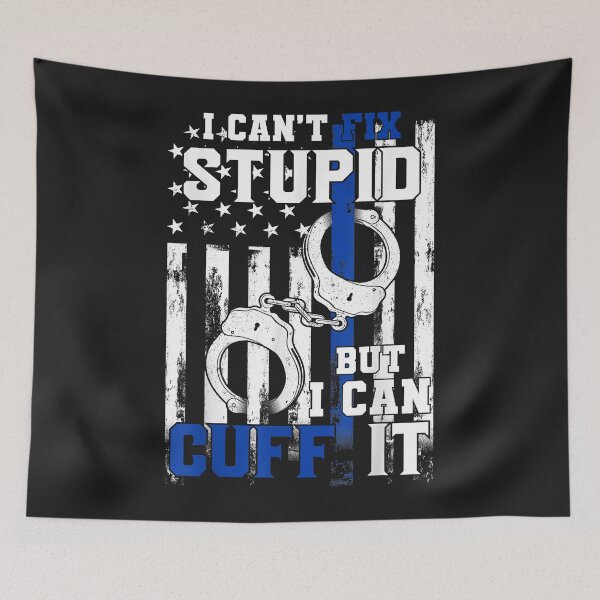 Item preview, I Can't Fix But Cuff It Funny Handcuffs Police designed and sold by kacymmg2.
