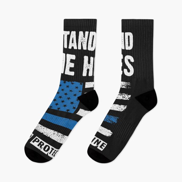 Item preview, I Stand Behind The Heroes - Blue Line Police Officer Cop designed and sold by kacymmg2.