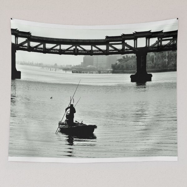 Item preview, Chinese Fisherman Photograph designed and sold by fashopera.