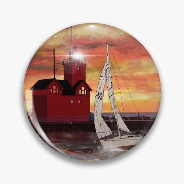 Item preview, Big Red - Holanda, MI designed and sold by Shiny Red Nothing.