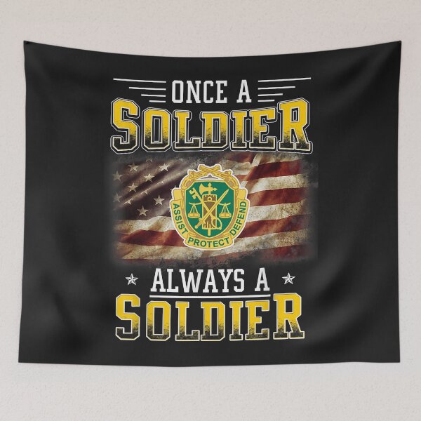 Item preview, Military Police Veteran Always a Soldier Military Christmas designed and sold by kacymmg2.