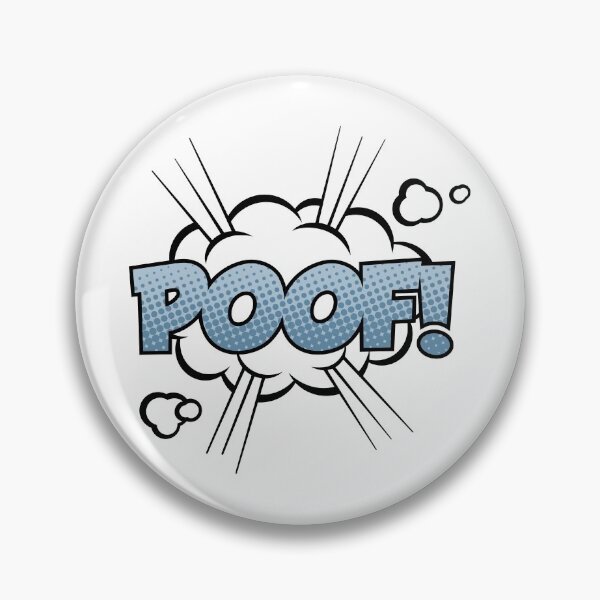 Item preview, POOF!! Superhero Comic Book Bubble - onomatopoeia designed and sold by Kristina Gale.