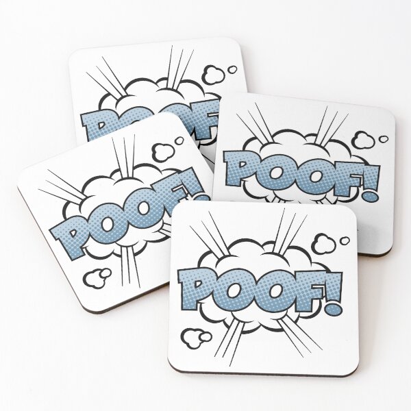 Item preview, POOF!! Superhero Comic Book Bubble - onomatopoeia designed and sold by Kristina Gale.