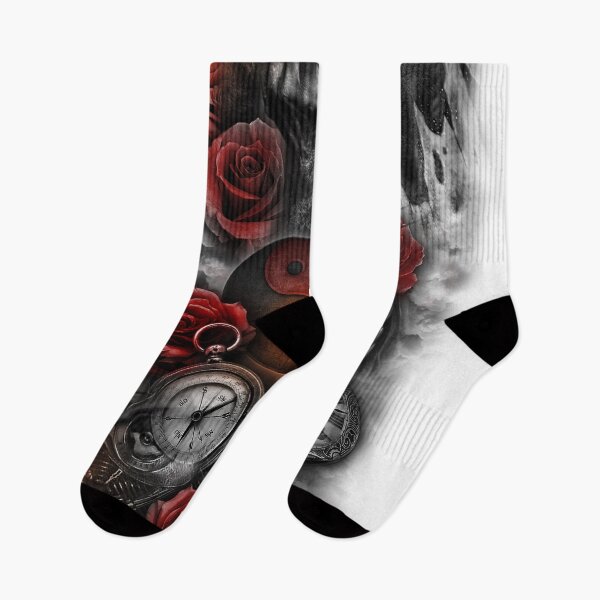 Item preview, wolf, halloween gifts, skulls, gothic steampunk  designed and sold by custom tattoos.