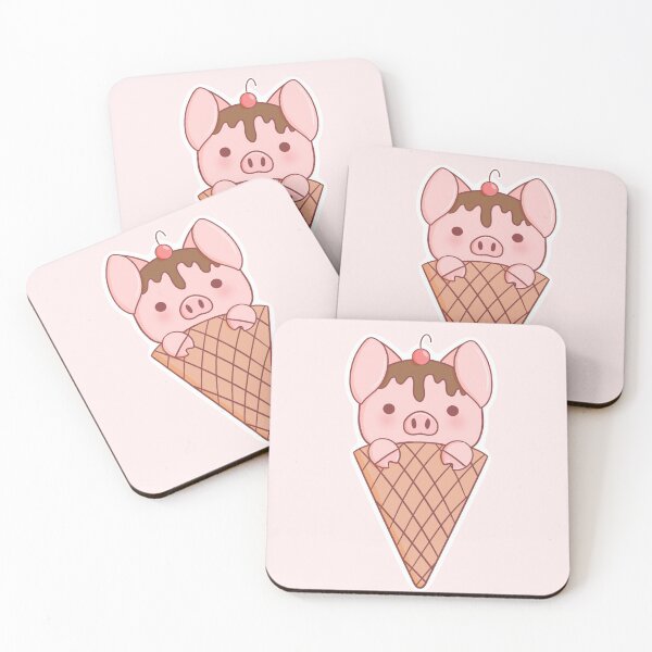 Item preview, Icecream Piggy designed and sold by KiwiCandyDreams.