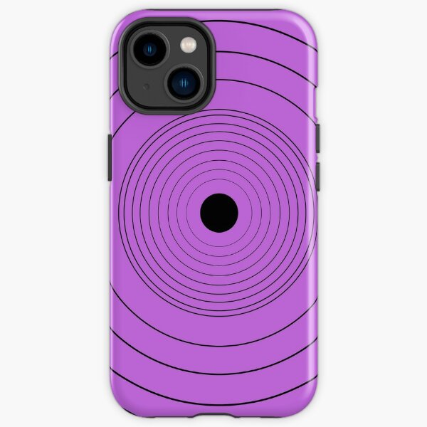 Purple Spiral  iPhone Tough Case
