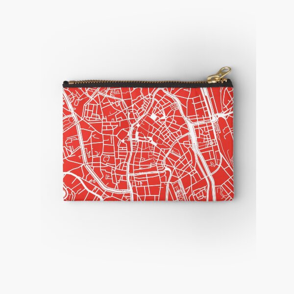 Item preview, Ghent Map - Red designed and sold by CartoCreative.