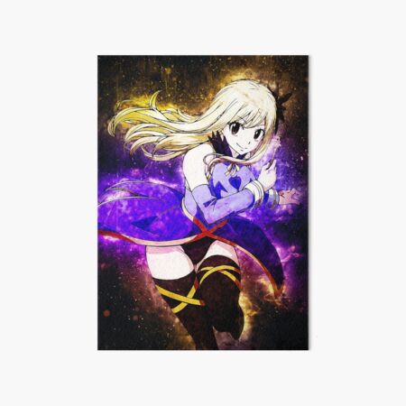 Lucy Heartfilia - Fairy Tail  Art Board Print for Sale by