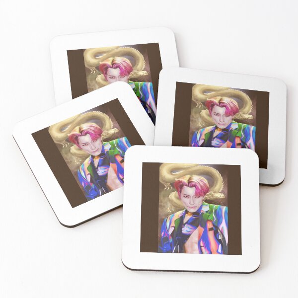 Item preview, Ateez San(Choi San) Dragon Fireworks postcard designed and sold by Krystal Li.