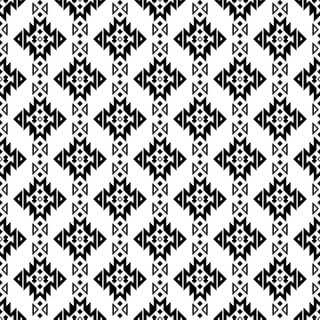 Artwork thumbnail, Aztec Symbol Pattern by afrochic