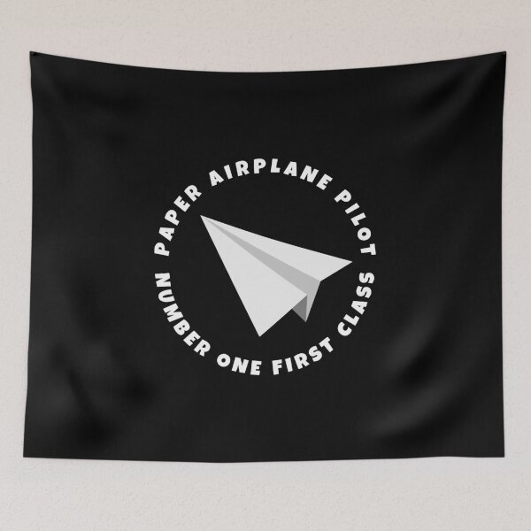 Item preview, Paper Airplane Pilot  designed and sold by Square Root of Squid.