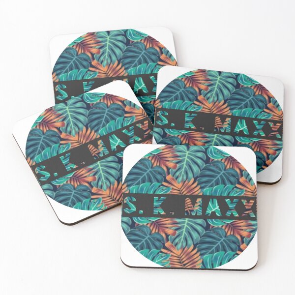 Item preview, Colored leaves with branded logo designed and sold by SKMAXX.