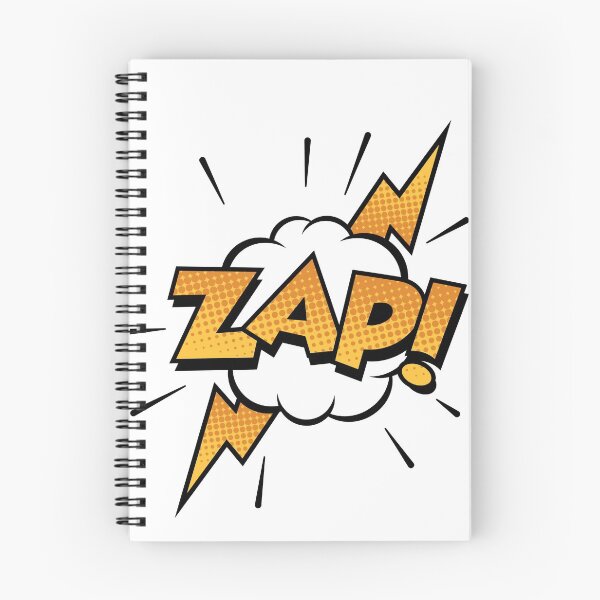 Item preview, Zap!! Superhero Comic Book Bubble - onomatopoeia designed and sold by Kristina Gale.