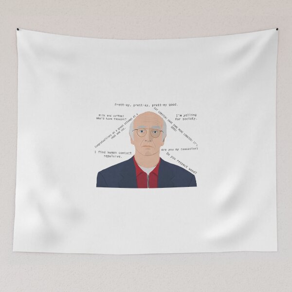 Item preview, Larry David Quotes Classic designed and sold by Sitimur373.
