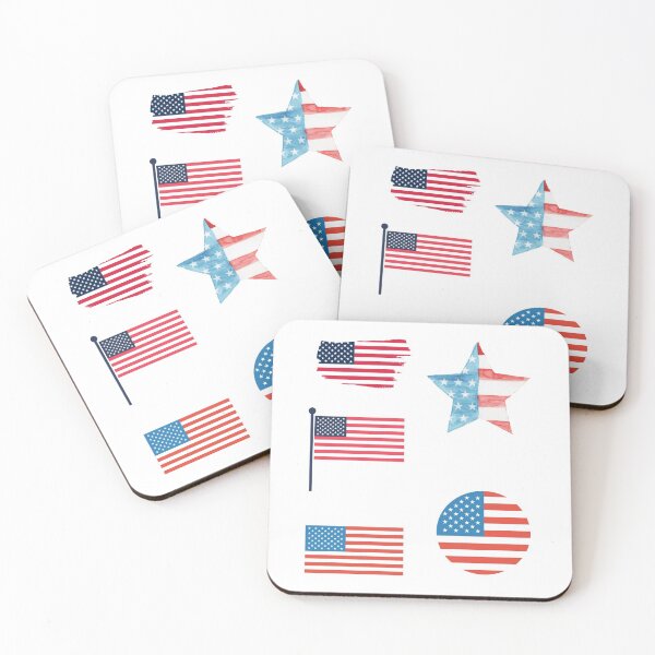Item preview, United States Flag Stickers designed and sold by Peter Stawicki.