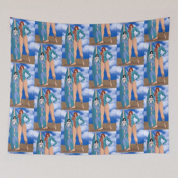 Item preview, Surfer Girl designed and sold by ArtByVictoria26.