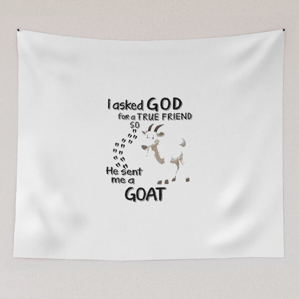 Item preview, He Sent Me A Goat designed and sold by Carney Lauren.