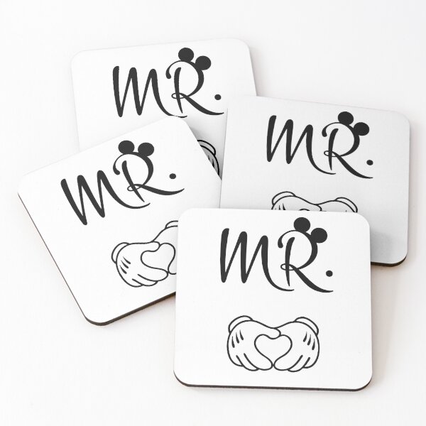 Item preview, Mr. and Mrs. couple T-shirt designed and sold by InkWaves Design.
