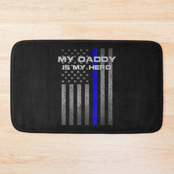 Item preview, Thine Blue Line Flag My Daddy My Hero Police Son or Daughter designed and sold by kacymmg2.