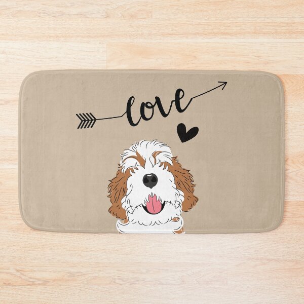 Item preview, LOVE Red Sable Bernedoodle designed and sold by Lulupainting.
