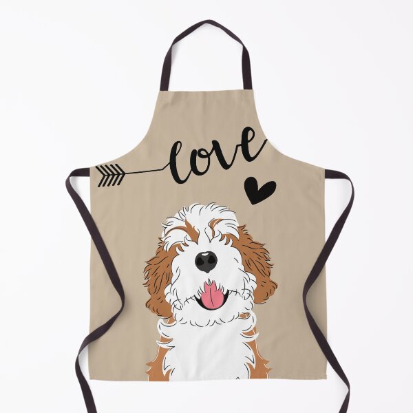 Item preview, LOVE Red Sable Bernedoodle designed and sold by Lulupainting.