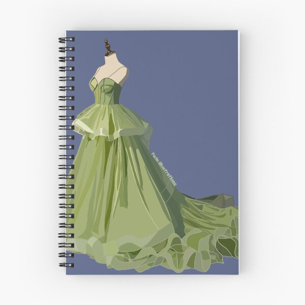 Item preview, Gorgeous Green Gown (Dark Background) designed and sold by Kristen Twin.