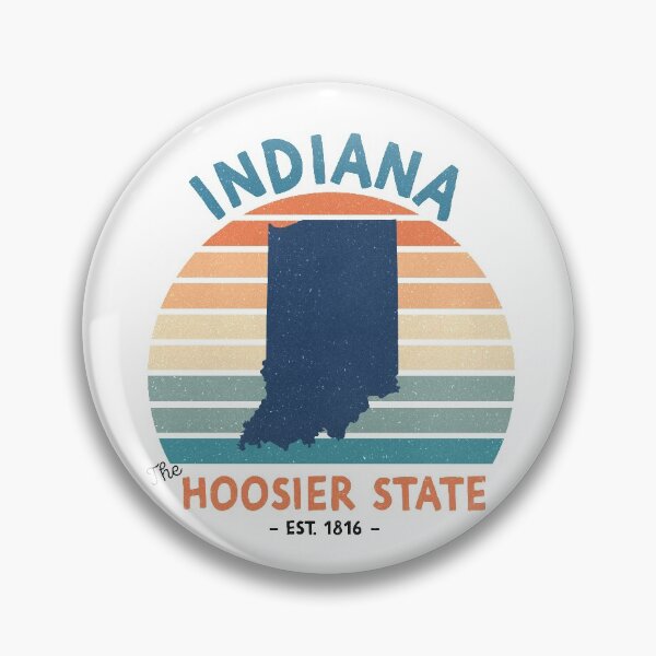 Item preview, The State of Indiana /Indiana – Hoosier State designed and sold by Q3Designs.