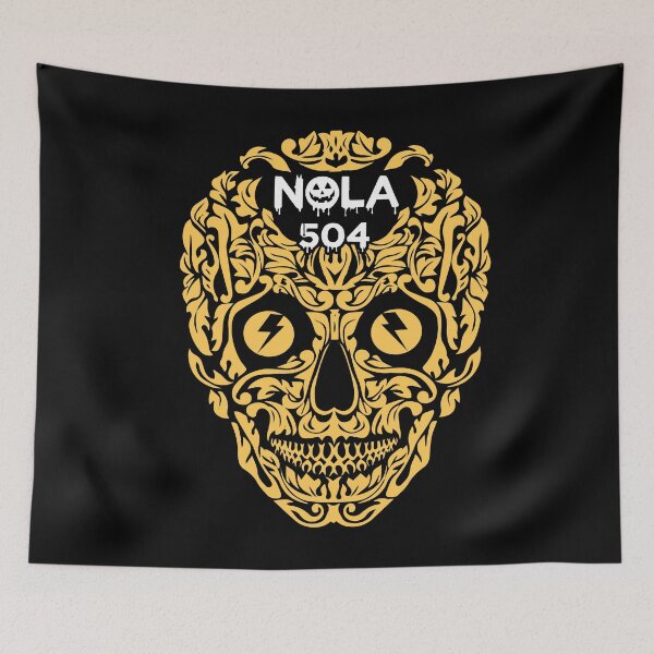 Item preview, Skull Nola 504 Halloween designed and sold by AnnSmithss.