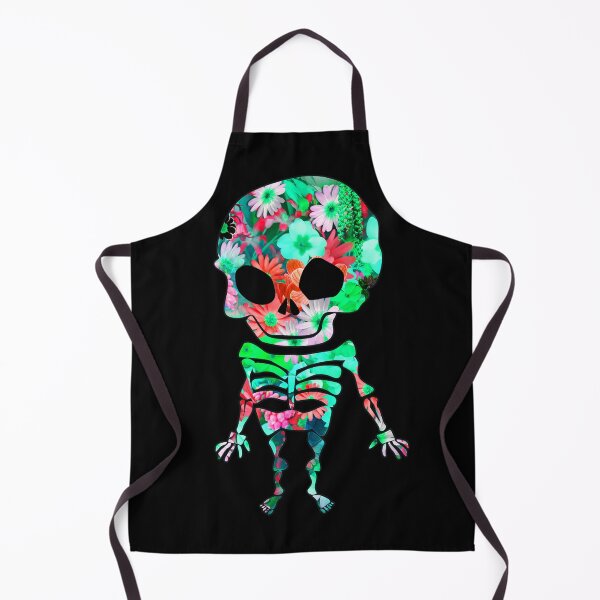 Item preview, floral baby skeleton designed and sold by Nikmay Design.