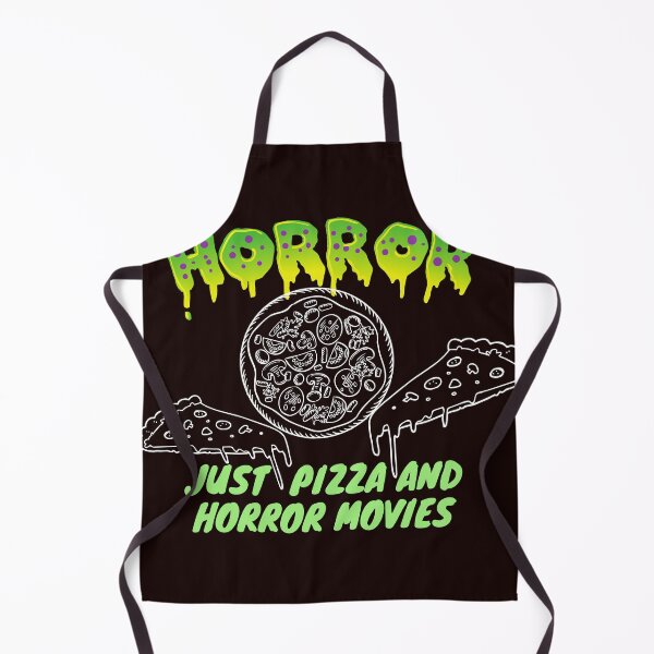 Item preview, Just pizza and watch horror movies designed and sold by Slickyvert.