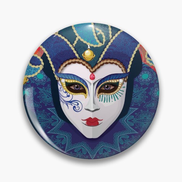 Item preview, Venetian Mask Design designed and sold by Art Without Curves.