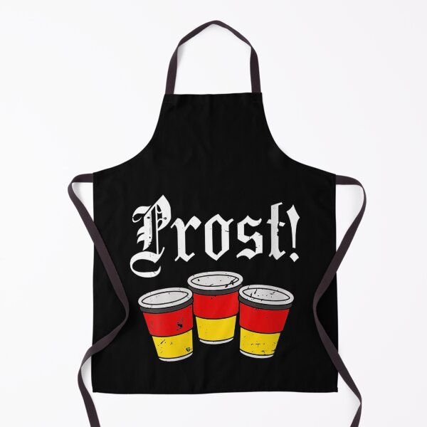 Artikelvorschau, Womens Vintage Prost Bierkrug Deutsche Flagge Oktoberfest 2021 V-Ausschnitt entworfen und verkauft von DaiShop.