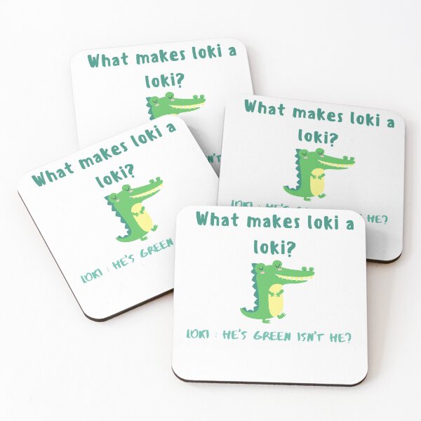 Item preview, Croki Loki | What makes loki a loki? He is green isn't he? A loki gift tee designed and sold by Canfy Girl.