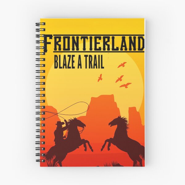 Item preview, Frontierland Vintage Poster designed and sold by nvrland-novelty.