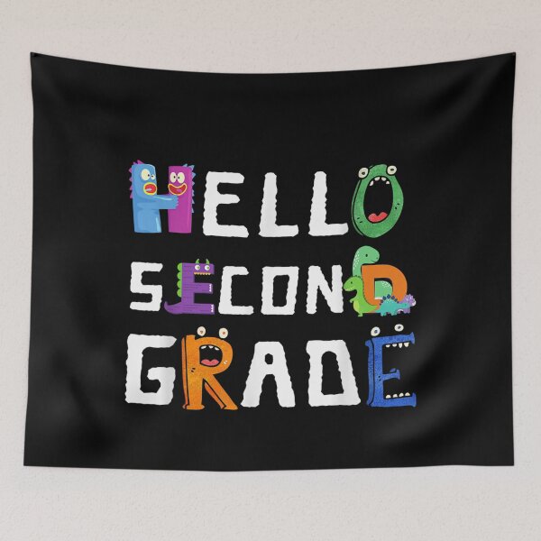 Item preview, Hello Second Grade Teacher Students Back to School 2nd Grade  designed and sold by CadellShop.