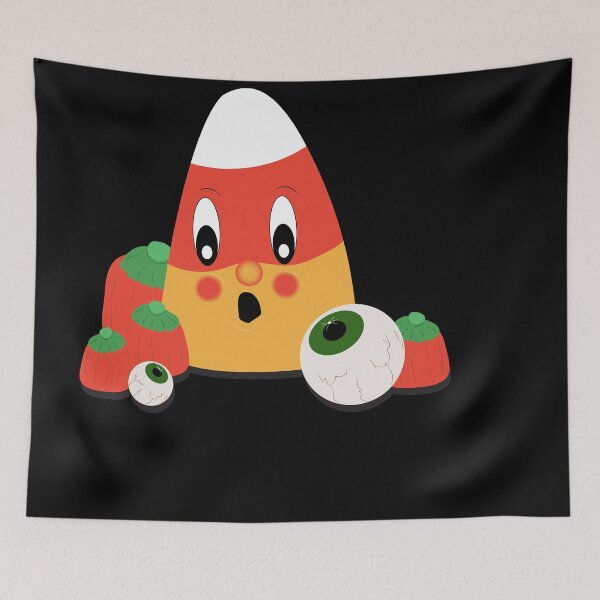 Item preview, Surprised Candy Corn Halloween Fall designed and sold by QuidnuncDesigns.