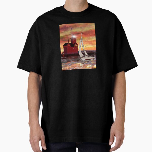 Big Red - Holland, MI (Alterrnate) Oversized T-Shirt