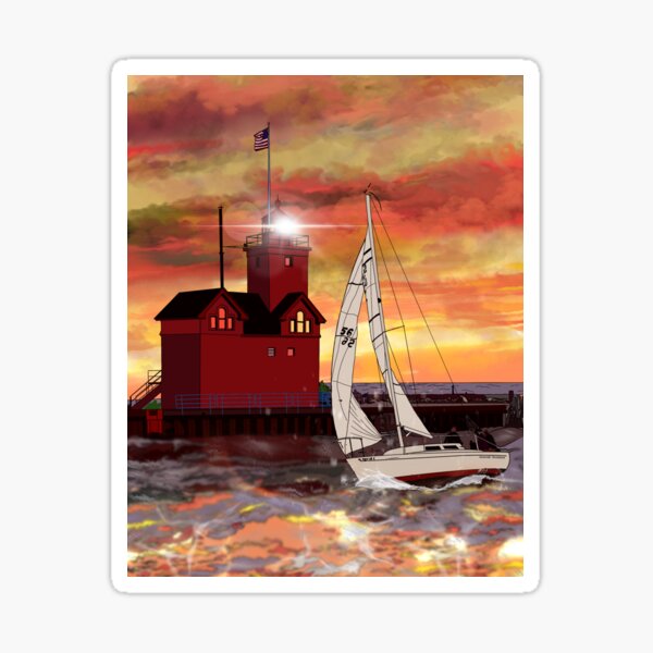 Big Red - Holland, MI (Alterrnate) Sticker