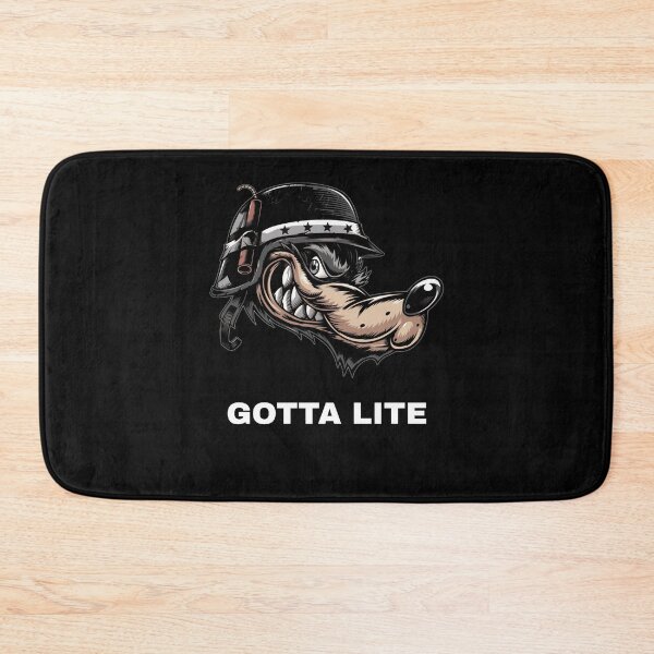 Item preview, Aggressive Wolf Gotta Lite Soldier Wolf designed and sold by livnitup68.
