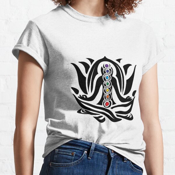 Yoga Chakra Kundalini Awakening Meditation Classic T-Shirt