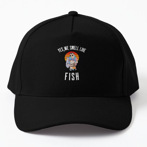 father and son fishing hats