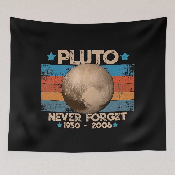 Item preview, Never Forget Pluto Nerdy Astronomy Space Science designed and sold by ClareMadelane.