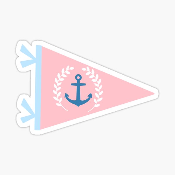 Item preview, Anchor Sorority Pennant designed and sold by Camille Albers.