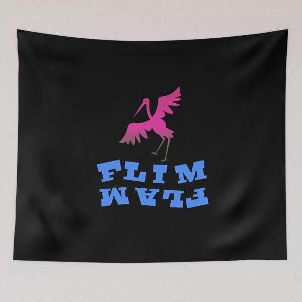 Item preview, Flim Flam Flamingo  designed and sold by Design-Maniya.